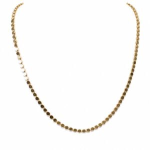 Colar Choker chapa lisa