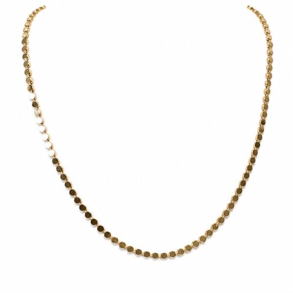 Colar Choker chapa lisa