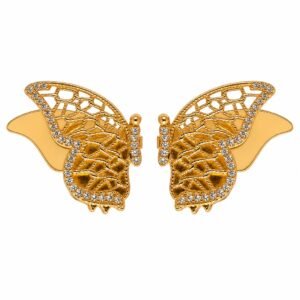Brinco Borboleta trabalhado