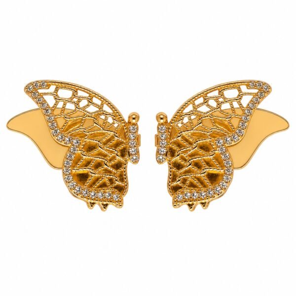 Brinco Borboleta trabalhado
