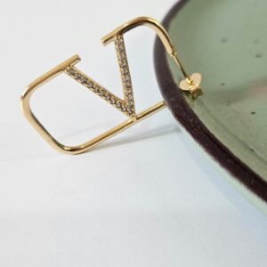 Brinco argola tendência Valentino